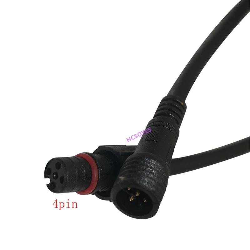 5 пар 2 pin / 3 4 водонепроницаемый разъем с проводным кабелем IP68 женский и мужской