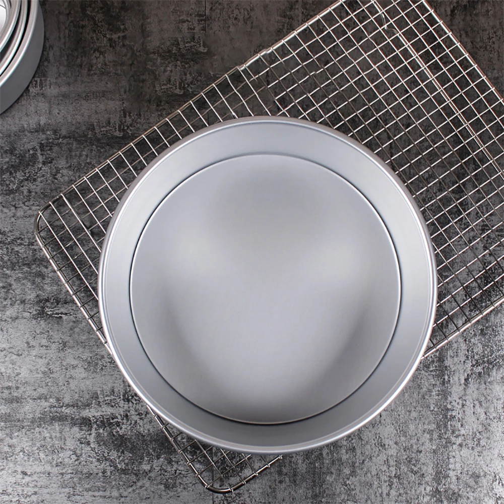 2-дюймовый алюминиевый сплав антипригарная круглая форма для выпечки торта