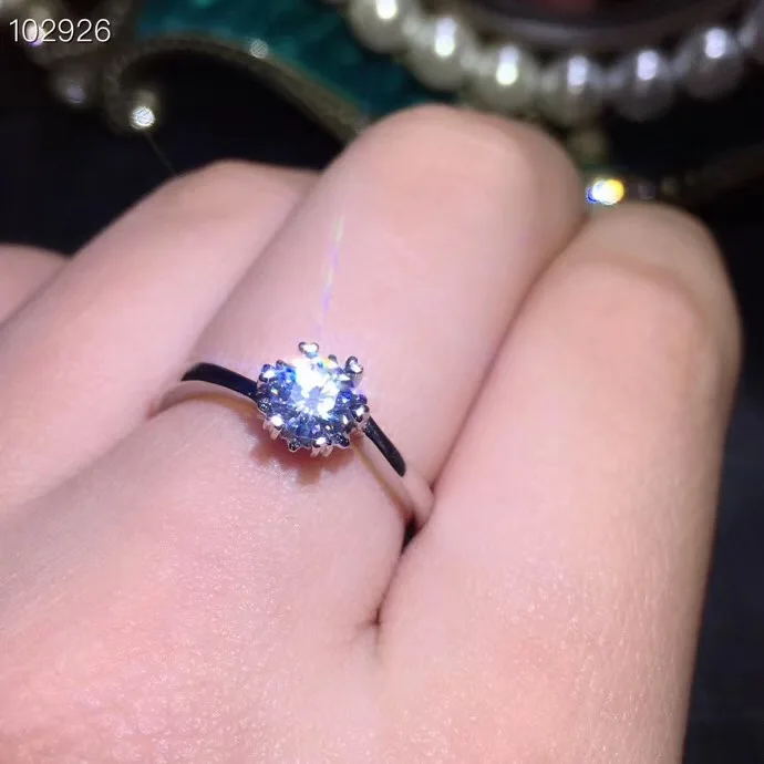 Кольцо женское из серебра 925 пробы с бриллиантами | Украшения и аксессуары