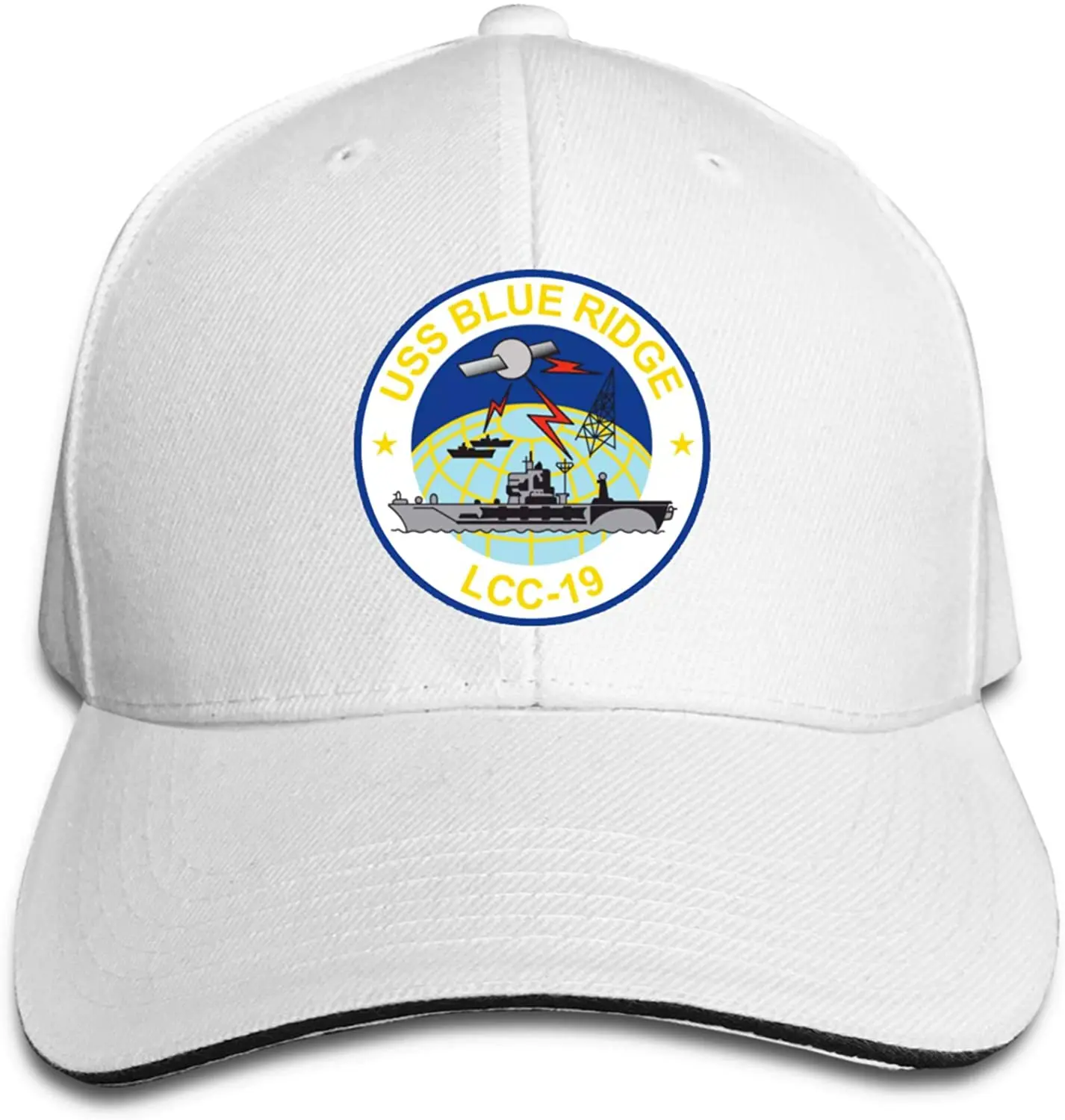 

USS Blue Ridge Lcc-19 Baseball Caps Sandwich Caps