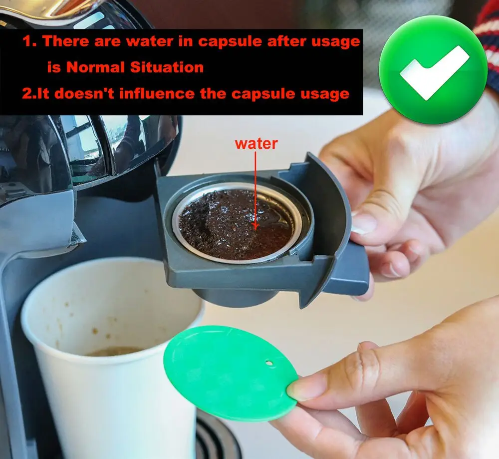 ICafilas Нержавеющая сталь Crema Кофе фильтры для Nescafe Dolce Gusto многоразового пользования многоразового Dolci густо Кофе капсула Pod корзины
