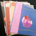 10 шт.пакет ПВХ двухсторонняя запись защитные рукава плоский мешок с открытым верхом Крышка для 12 