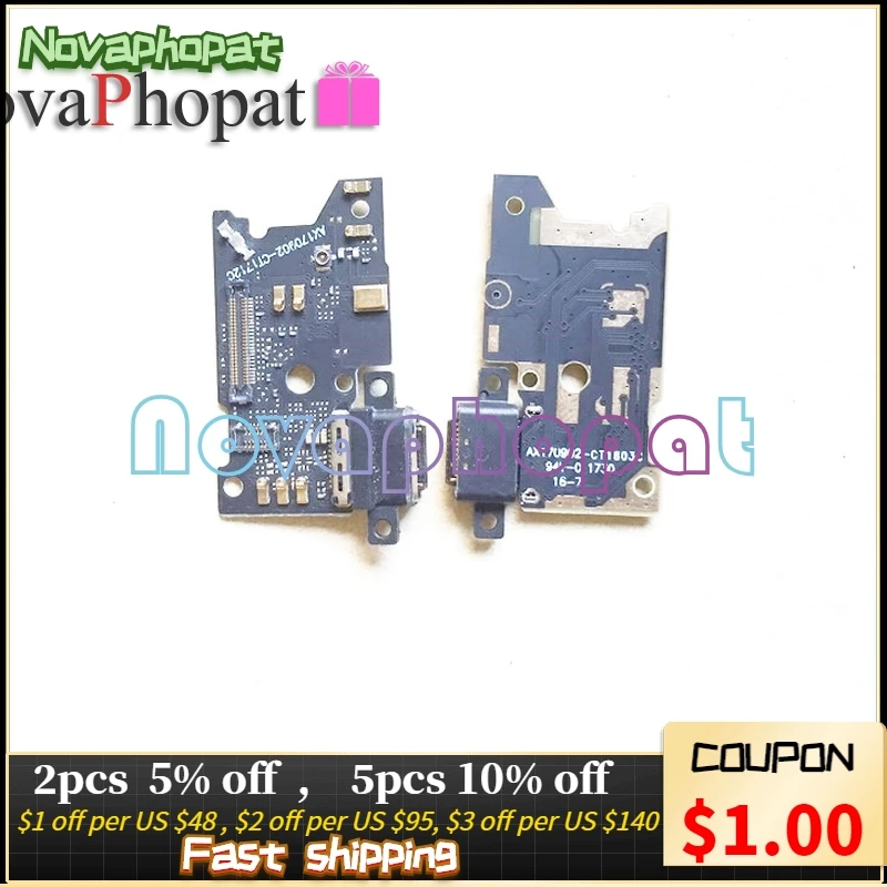Novaphopat для huawei Y5-2017 MYA-L02 MYA-L03 USB док-станция зарядки Зарядное устройство Порты и