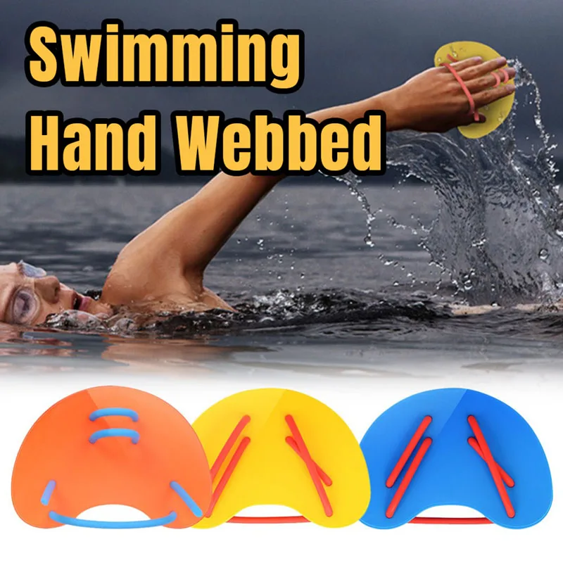 

Swimming Hand Webbed ABS Hydrodynamic Shape Adjustable Adult Children'S Freestyle Paddle Silicone Arm Equipment