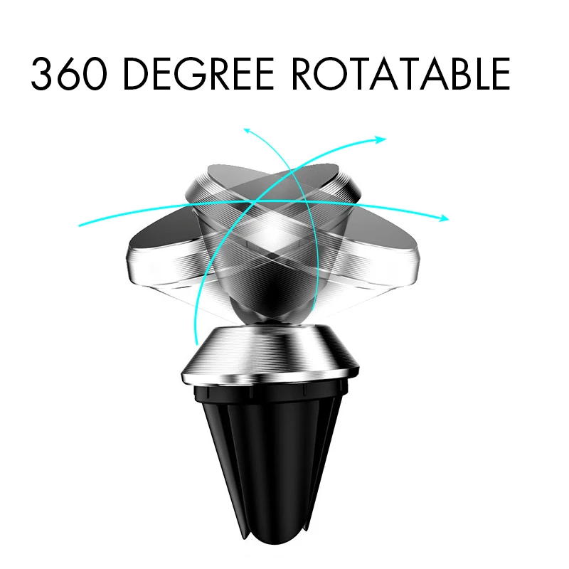 Магнитный вентиляции автомобильный держатель телефона для iPhone huawei 360 Air Mount