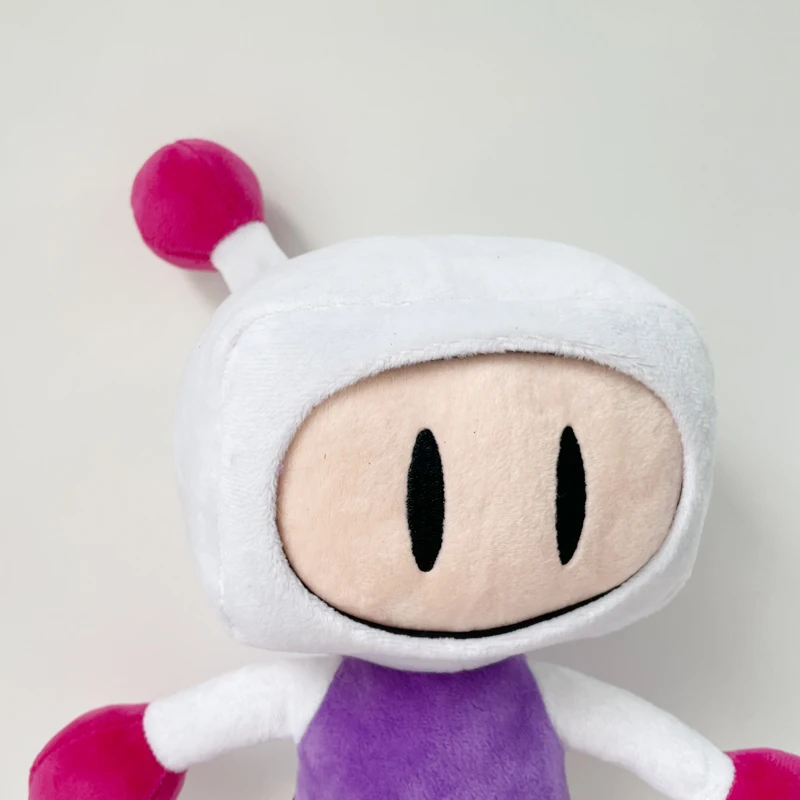 

25cm Cute Bomberman Plush Doll Bomber Man World Stuffed Soft Animals Japan Mascot Plush Toys for Children Kids Birthday Gift