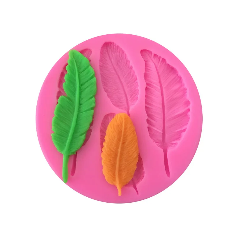 

Feather Silicone Fondant Mould for Sugarcraft,Cup Cake,Chocolate Clay Mold