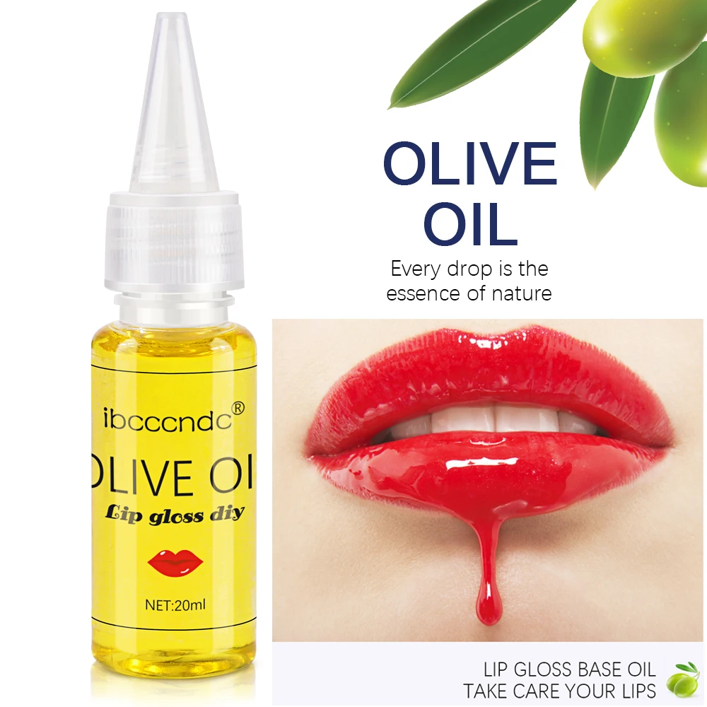 

20ml Lip Makeup Care Olive Oil Natural Non-toxic Nutritious Lipstick Oil Lips Long Lasting Moisturizing Lip Gloss Essential Oil