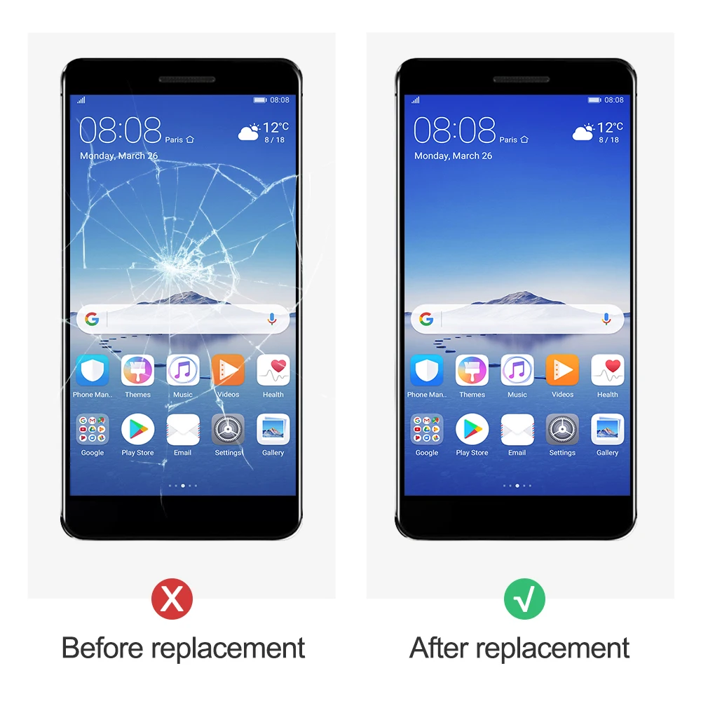 5," дюймовый Honor 6 Plus ЖК-сенсорный экран с рамкой дигитайзер ЖК-дисплей для huawei Honor 6 plus дисплей протестирован гарантия 1920x1080