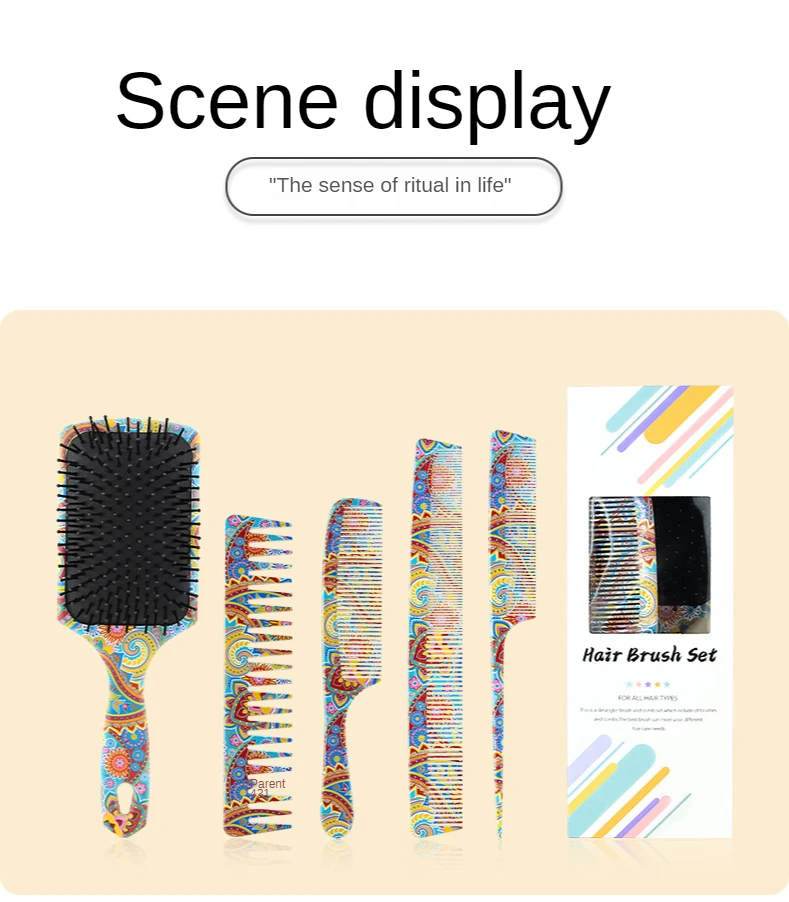 Поясная Цветочная подушка безопасности Расческа Горячая Распродажа модная