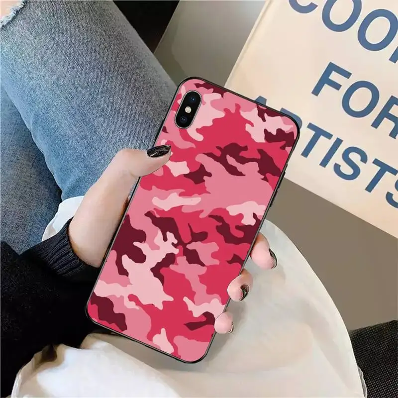 

Camouflage Pattern Camo military Army Phone Case for iPhone 11 12 pro XS MAX 8 7 6 6S Plus X 5S SE 2020 XR mini