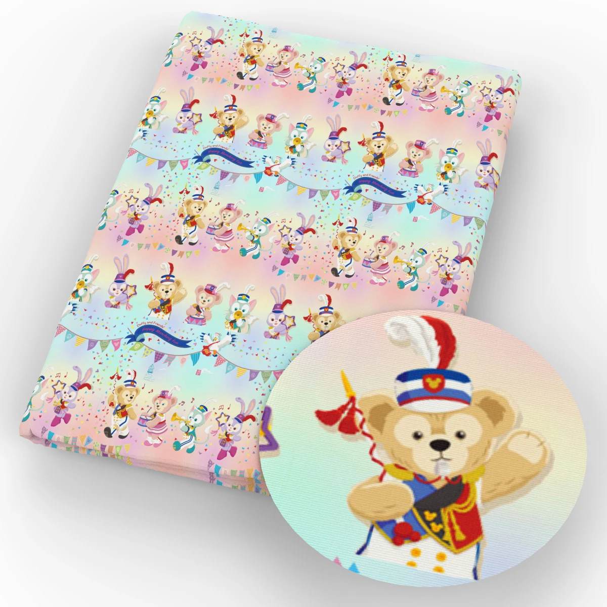 50*140 см, полиэстер, хлопок, ткань, мультфильм, принцесса, пэчворк, ткань с принтом, ткань для ткани, детская одежда платье для девочек c3697