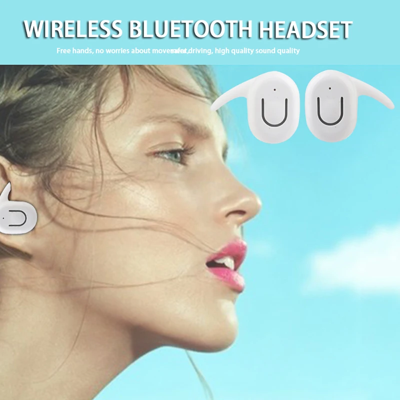 TWS Bluetooth V5.0 наушники 3D стерео Беспроводная гарнитура спортивные Беспроводные с