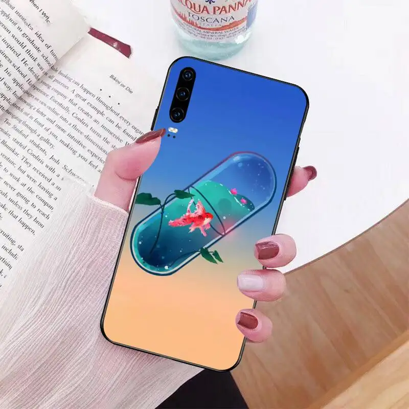 Чехол для телефона с лекарственными таблетками PENGHUWAN Huawei P30 P20 Mate 20 Pro Lite Smart Y9 prime 2019