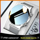LIGE 2022, новинка, IP68, водонепроницаемые, умные часы, мужские, полный сенсорный экран, Bluetooth Вызов, настраиваемый циферблат, спортивные умные часы для Android iOS + коробка