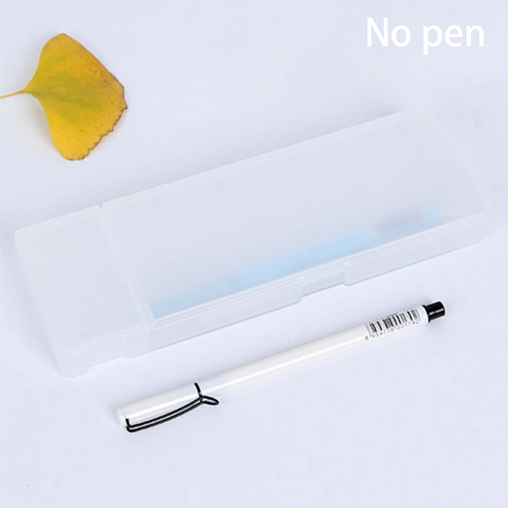 Box Multifunctional Smooth Surface School Supplies Kids Translucent Gift Pencil Case Office Matte Storage Large Capacity Student |