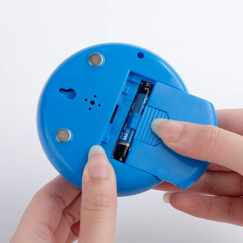 Комнатный термометр-гигрометр с цифровым ЖК-дисплеем круглый беспроводной