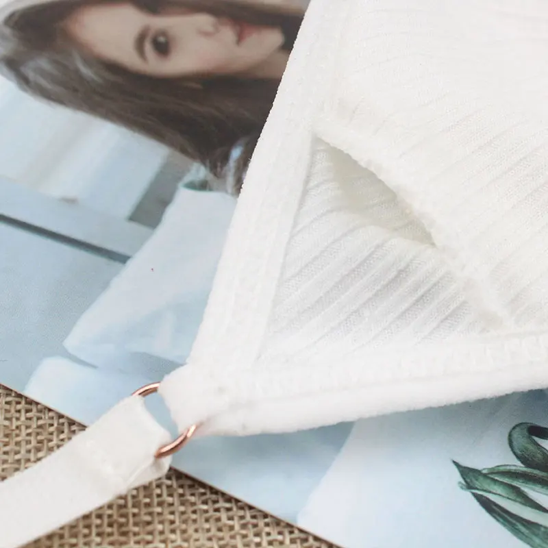 Женское нижнее белье бюстгальтер из дышащего хлопка с регулируемой талией |