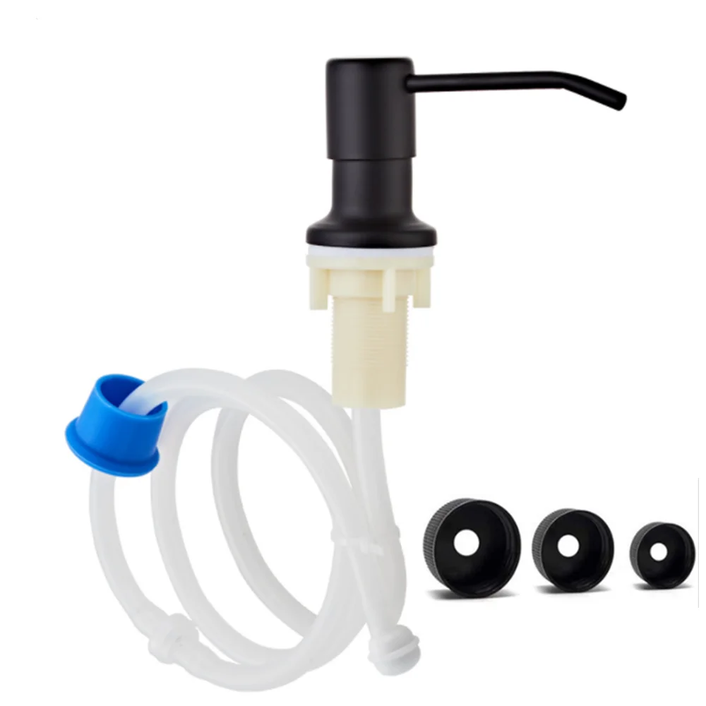

Kitchen Detergent Dispensers Pump Head Dish Soap Dispensers Home Sink Soap Ddispenser Press Dispenser Head with Extension Tube