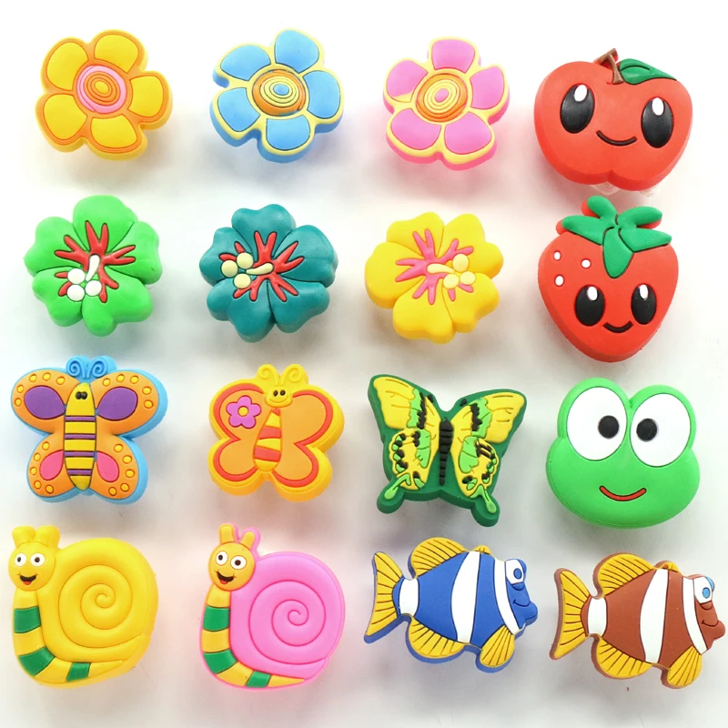 1x детские ручки для хранения мягкие резиновые с мультяшным ящиком шкаф детская