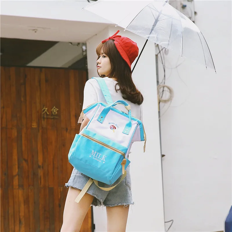 Женские и мужские рюкзаки на плечо модные школьные в консервативном стиле лето