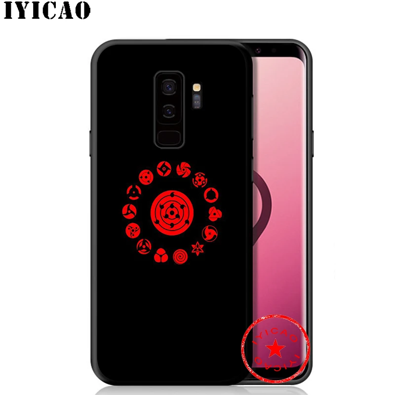 IYICAO Аниме Наруто логотип мягкий Чехол для samsung Galaxy S10e S10 S9 S8 Plus S6 S7 Edge Note 10 9 8 TPU |
