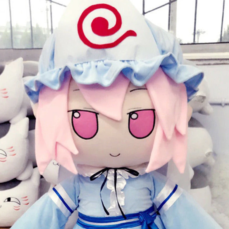 Большой проект Touhou дизен удонгеин Инаба/Saigyouji Yuyuko/Komeiji Koishi мягкая кукла подушка