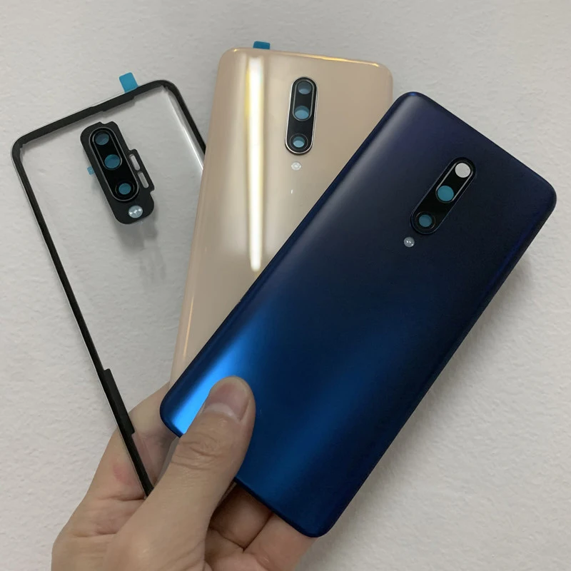 

Оригинальная задняя панель корпуса для Oneplus 6, задняя крышка для батареи, стеклянный корпус, 3D стекло для Oneplus 6, задняя крышка с объективом дл...