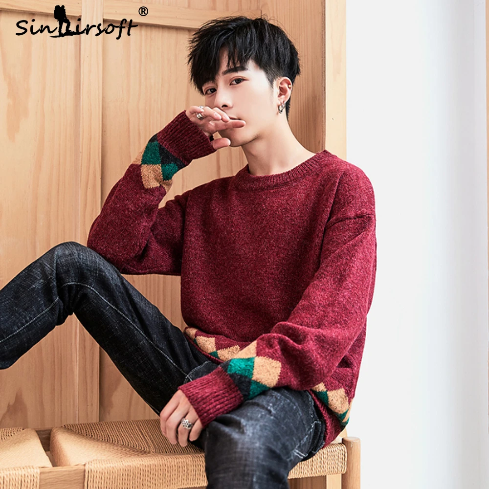 Новинка 2019 года Осенний модный Повседневный свитер в консервативном стиле с