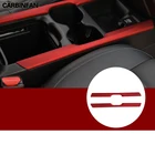 Ослепительный красный подстаканник для воды, отделка из АБС-пластика, декоративная Обложка, наклейка для Honda CRV CR-V 5TH LHD 2017-2021 C1936