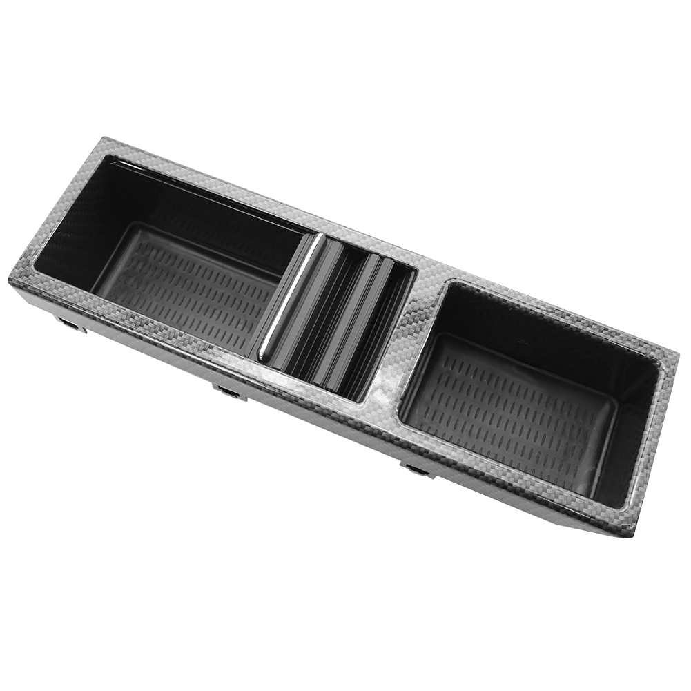 

Look Console Storage Compartment Elements Personal Car Carbon Fiber with Blind Part Ornaments for BMW E46 1999-2005