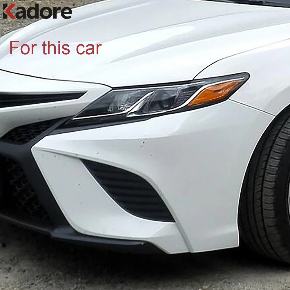 Для Toyota Camry XV 70 2017 2018 2019 2020 ABS хромированный задний противотуманный светильник