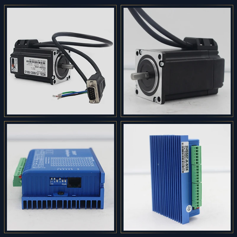 Драйвер шагового двигателя JMC Nema17 с замкнутым контуром Гибридный 42 мм 1000 нм/нм 24-60