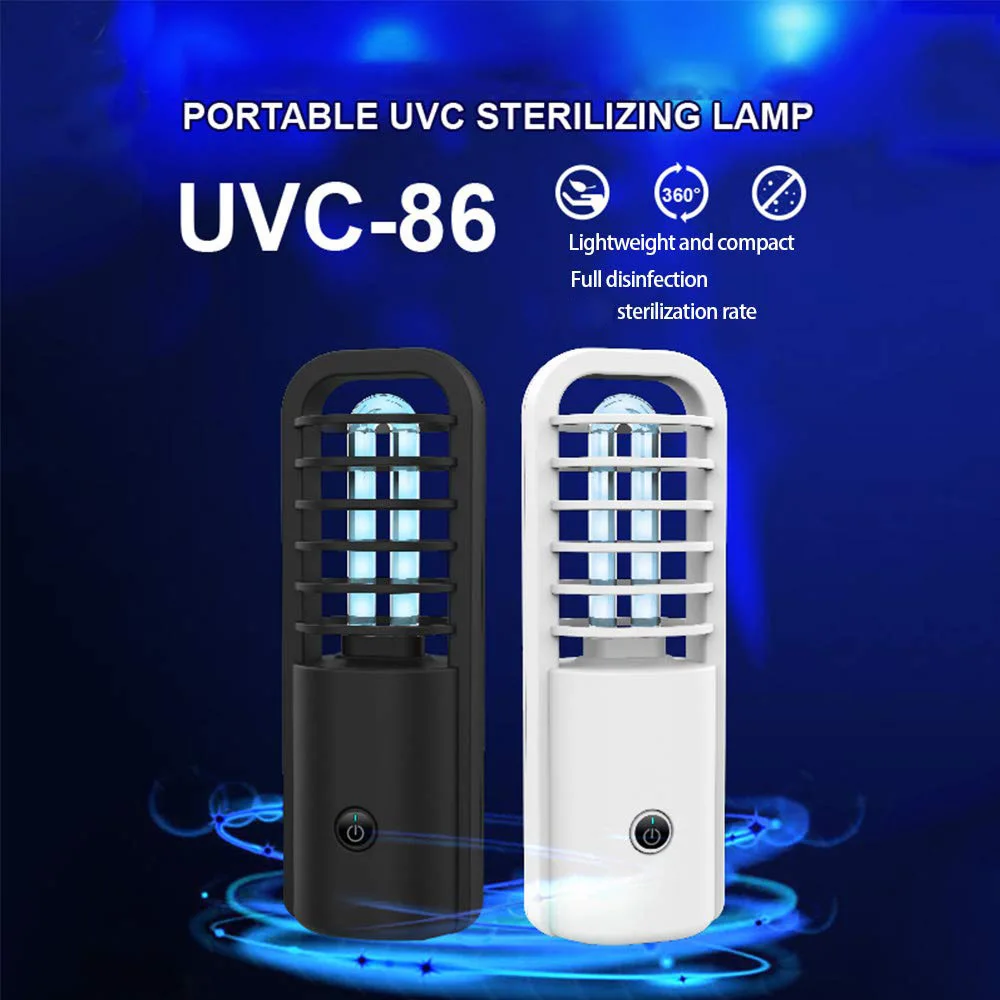 Многофункциональная УФ ультрафиолетовая лампа 360 градусов с USB бактерицидная