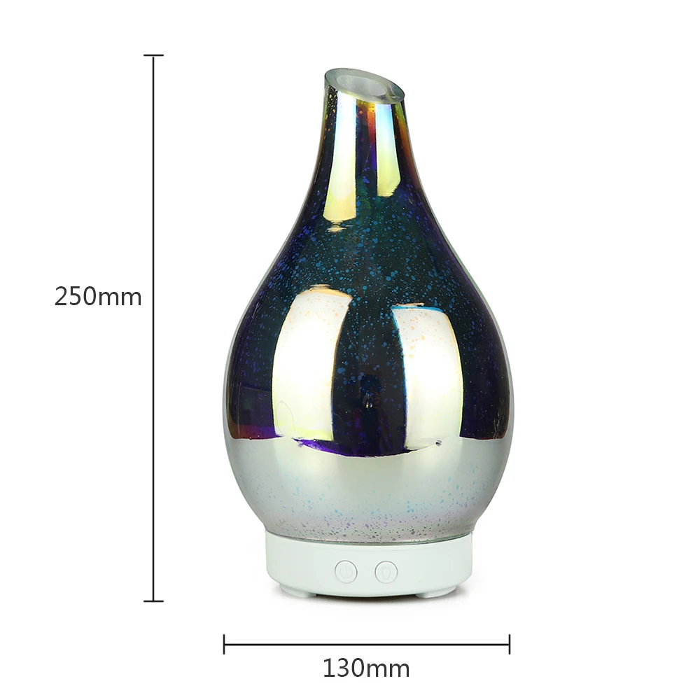 Увлажнитель ароматизатор ультразвуковой со светодиодной подсветильник кой 100 мл