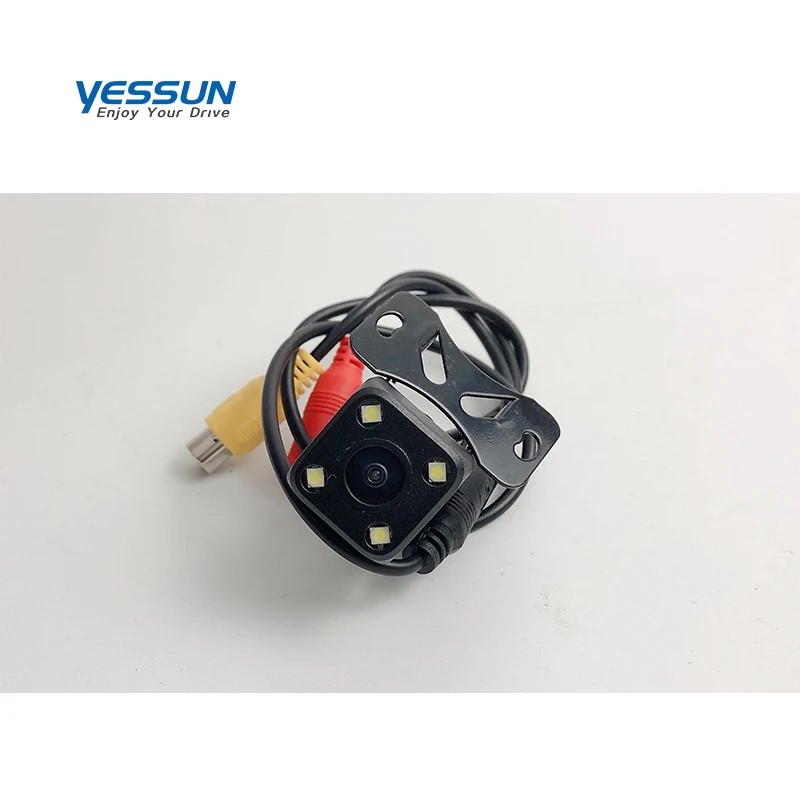 4 LED camera Yessun 4,3 дюймов складываемый автомобильный монитор TFT ЖК-дисплей камера s обратная парковочная камера для автомобиля Мониторы Заднего вида NTSC PAL - Название цвета: 4 LED camera