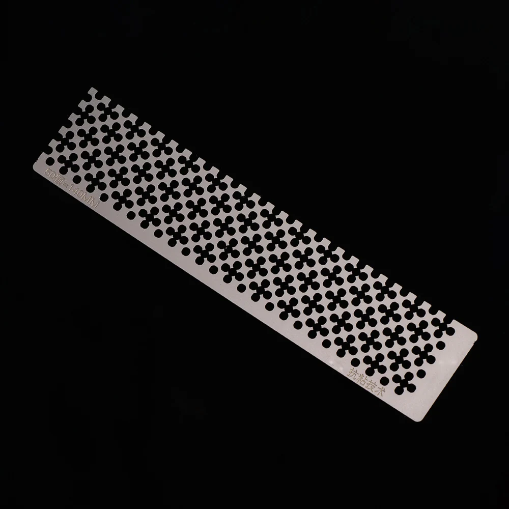 1 шт. 5D линейка для алмазной живописи квадратная круглая буровая Стразы сетчатая