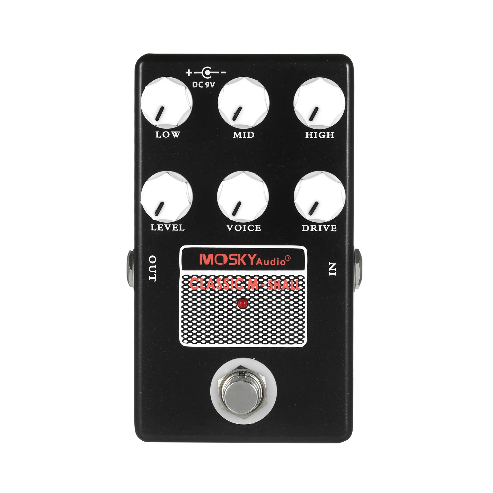 

MOSKYaudio CLASSIC M-SHALL Speaker Simulator Cabinet Simulator Guitar Effect Pedal Speaker Simulation for Guitar Bass