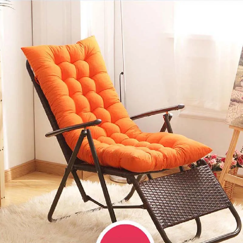 orange (2 size) Кресло-шезлонг, спальный матрас, шезлонг, подушка из ротанга, кресло мат «татами», Одноместный коврик для сиденья - Цвет: orange (2 size)