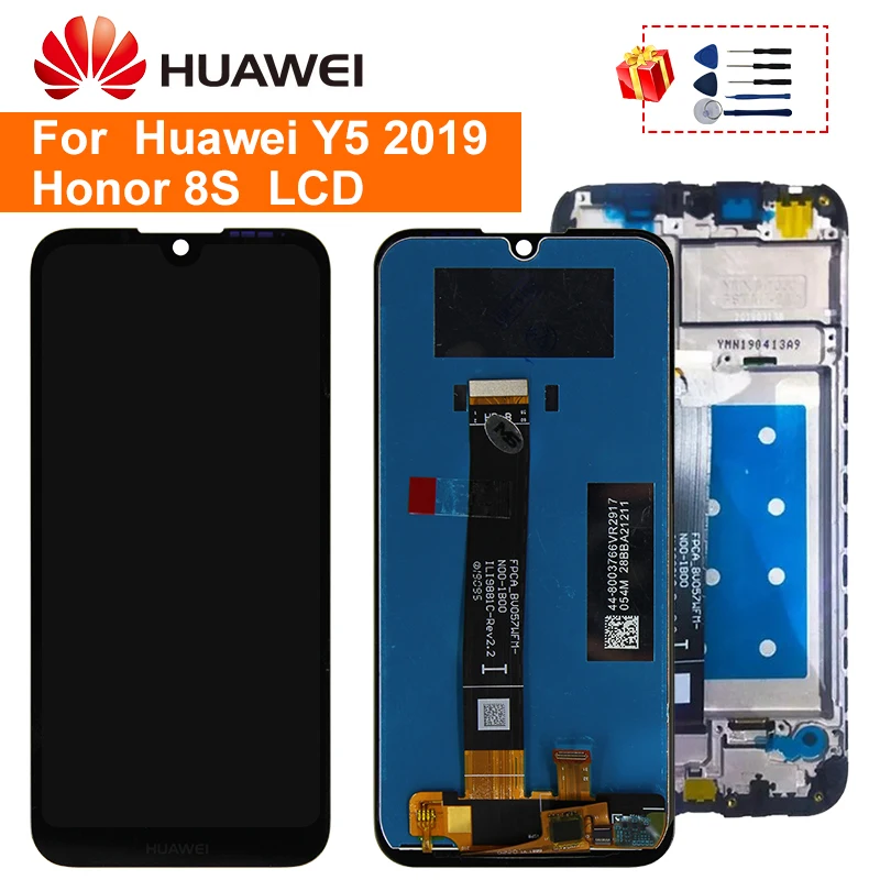 

5,71 "для Huawei Y5 2019 ЖК-дисплей с сенсорным экраном дигитайзер Замена частей для Huawei Honor 8S дисплей AMN-LX9/LX1/LX2/LX3