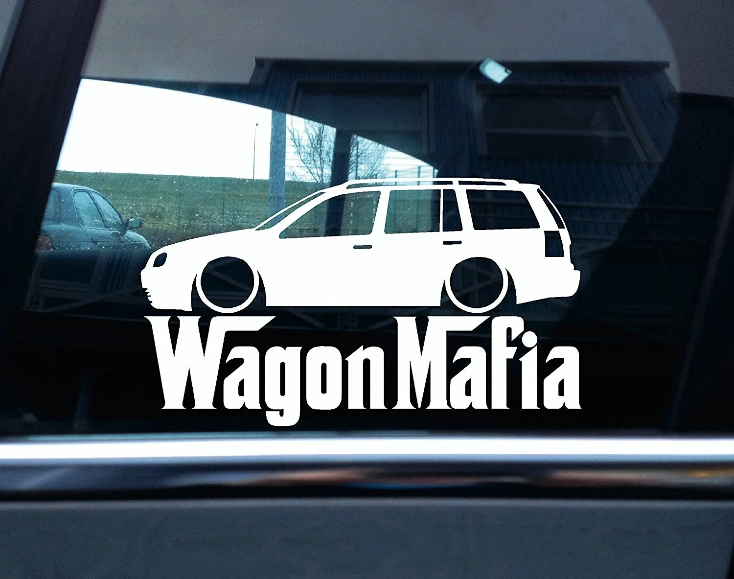 

Для снижена для Volkswagen Golf VII (MK4 для автомобиля с кузовом универсал мафия силуэт стикер автомобиля для укладки волос