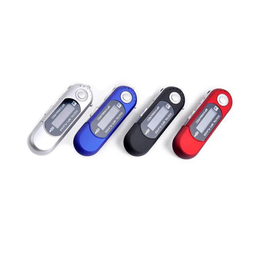Портативный мини USB флэш ЖК цифровой слот музыкальный плеер FM Радио MP3 плеер Поддержка флэш 32 Гб TF карта