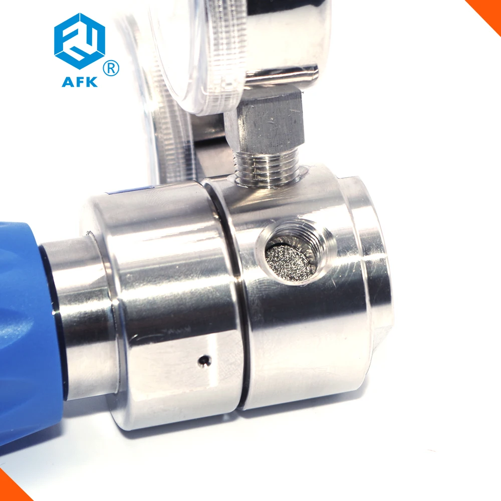 200bar High Pressure Nitrogen Argon Oxygen Gas Stainless Steel Regulator AFK R11 | Инструменты