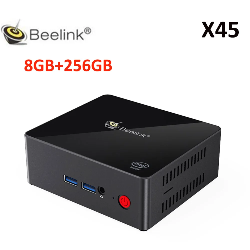 Мини пк Windows beelink x45 мини пк 8GB128GB LAN 1000M мини пк 8GB256GB ноутбук процессор Intelj4105 Beelink Gemini X45 мини пк - Цвет: 8GB 256GB