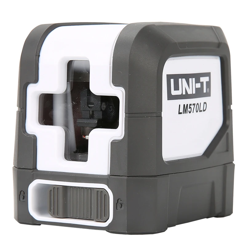 UNI T блок LM570LD 2 линии 3D зеленый лазерный нивелир Мини Вертикальный крест луч