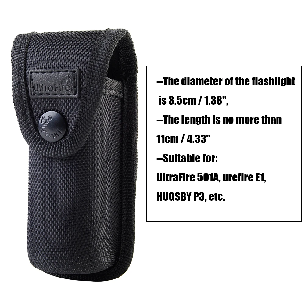 Тактический фонарик Молл поясная кобура на открытом воздухе Охота Пеший Туризм