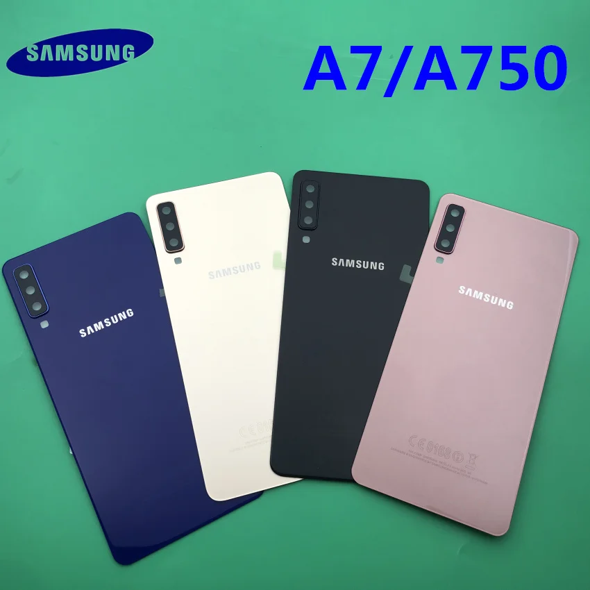 Для Samsung Galaxy A7 2018 A750 SM A750F A750GN DS для аккумуляторной батареи задняя крышка чехол