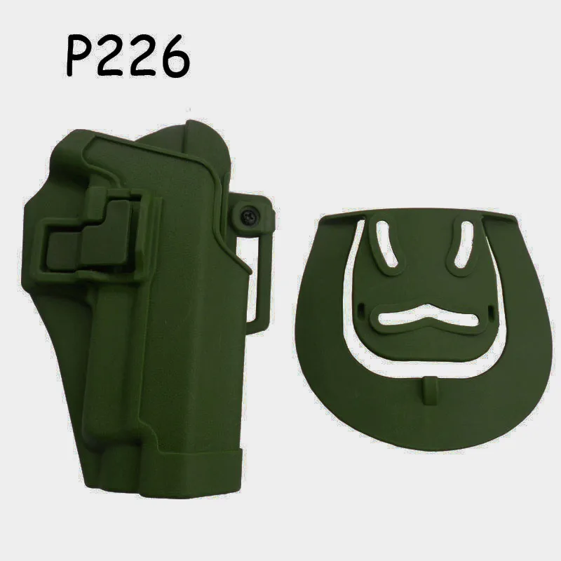 Тактическая страйкбольная кобура для пистолета SIG SAUER P226 P228 P229 чехол для пистолета для правой/левой руки чехол для оружия аксессуары для боевой охоты - Цвет: right hand green