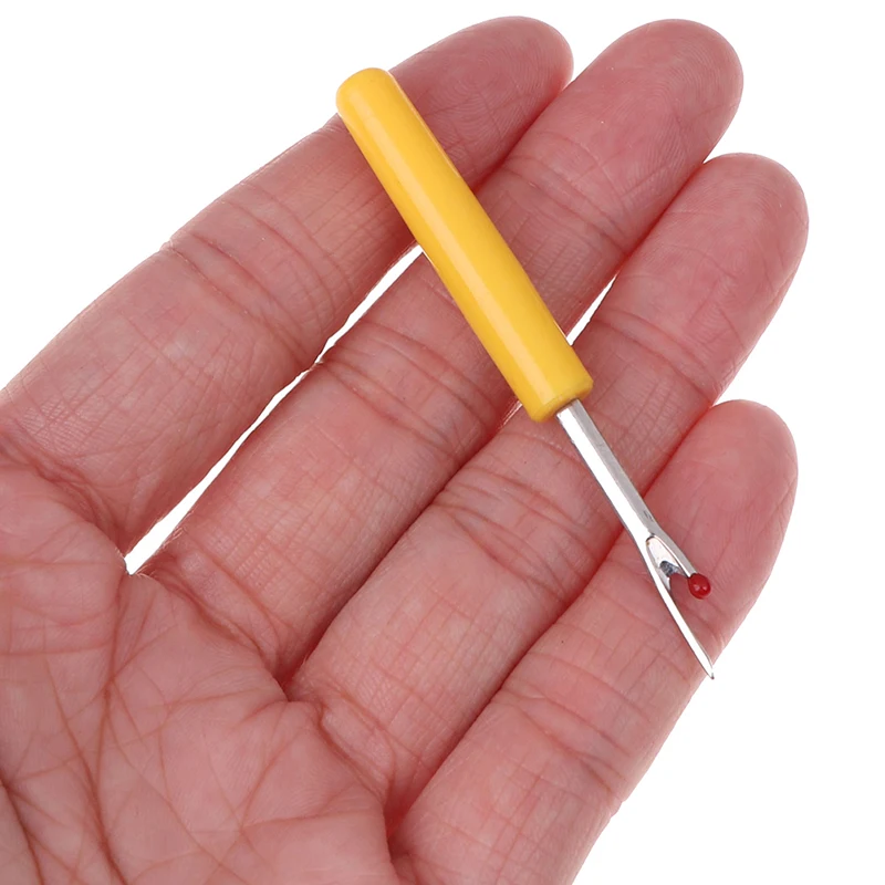 

4Pcs Plastic Handle Craft Thread Cutter Seam Ripper Stitch Unpicker Sewing Tools Accessories