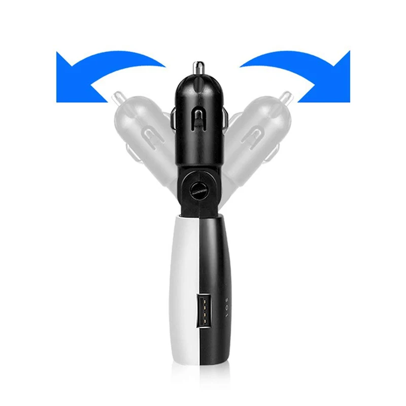 USB Автомобильное зарядное устройство прикуриватель светодиодный дисплей тестер